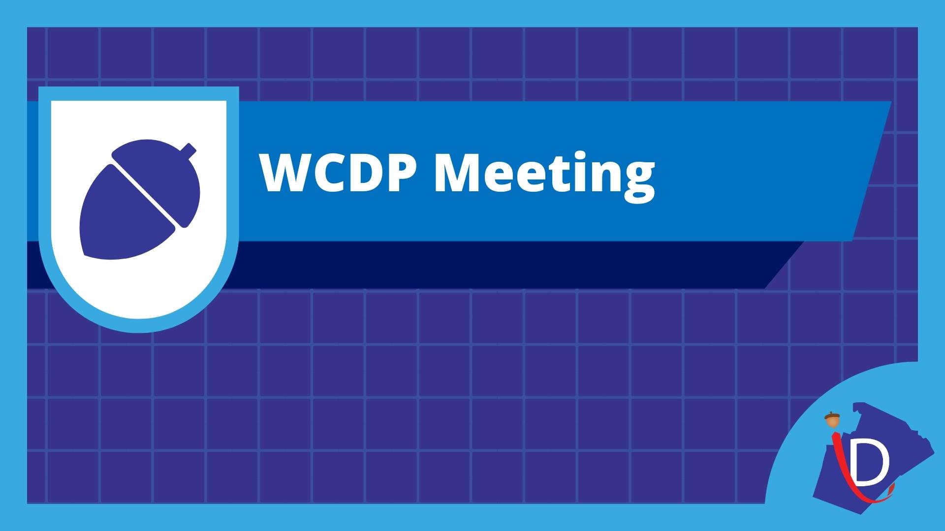 WCDP Meeting