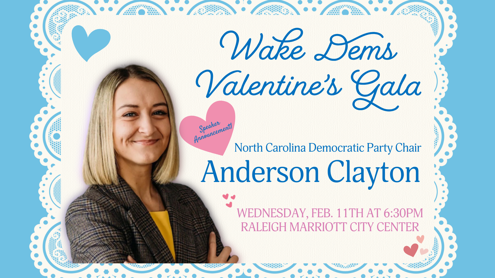 WCDP Valentine's Celebration Speaker Professor Gene Nichol